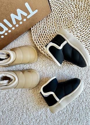 Теплі дитячі зимові угі для хлопчика та дівчинки