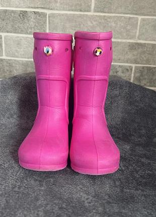 Чобітки на дощ для дівчинки