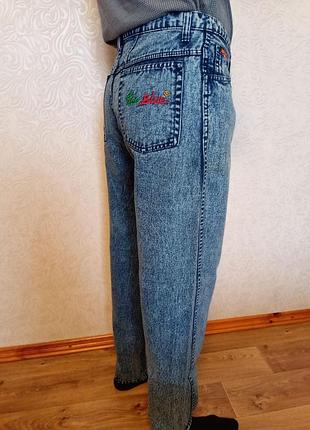 Ретро джинсы (мальвины) 1990-ти