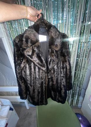 Шуба під норку zara s