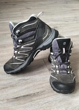 Женские трекинговые ботинки salomon ellipse mid салаттерx