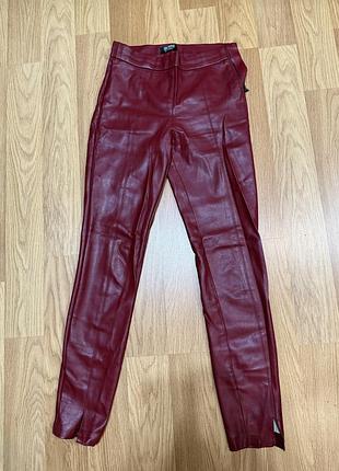 Штани - лосини з штучної шкіри