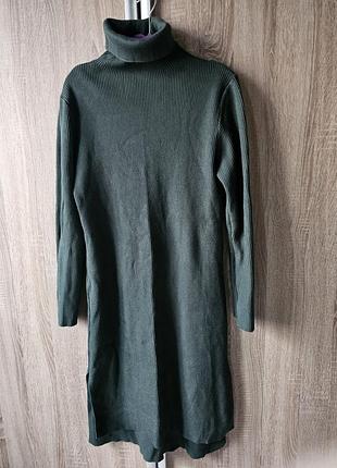 Вязаное платье резинка