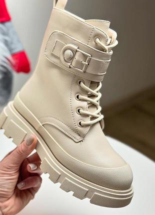 Теплые зимние ботинки для девочки