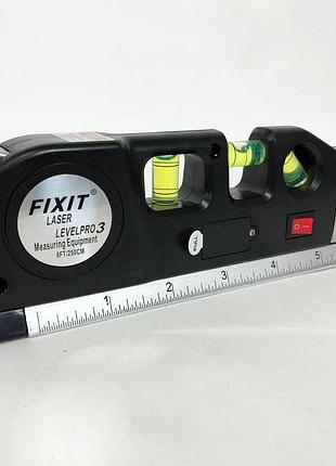 Лазерный уровень laser level pro 3 со встроенной рулеткой, высокоточный лазерный уровень