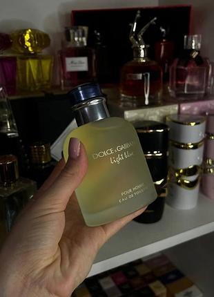 Чоловіча туалетна вода dolce & gabbana light blue pour homme (дільче габбана лайт блю пур хом) 75 мл