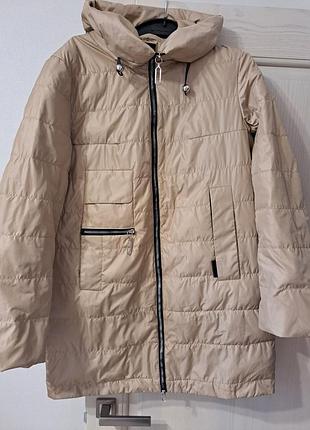 Куртка удлиненная meajiater на теплую осень/весну.