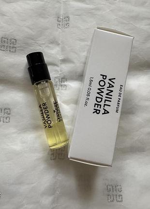 Matiere premiere vanilla powder пробник