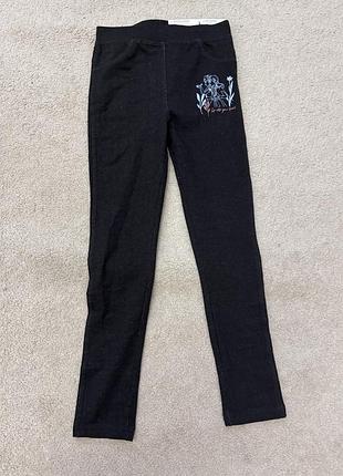 Лосіни штани disney elsa чорні 134 140