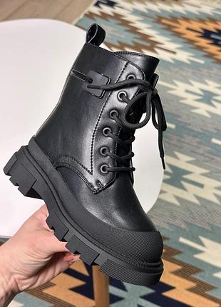 Теплі зимові черевики для дівчинки, зимові чобітки