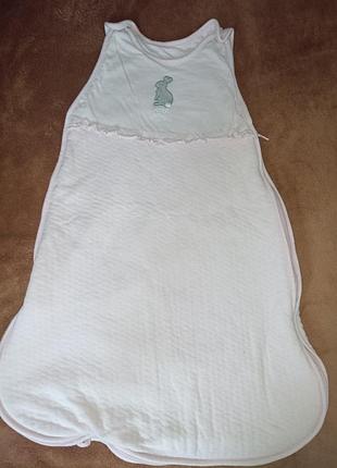 Теплый спальник детский 6-12 месяцев