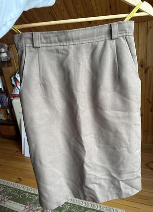 Спідниця вовняна олівець