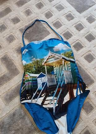 Слитный купальник с утяжкой размером xl