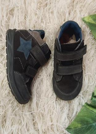 Замшевые ботинки демисезон