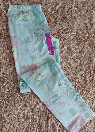 Штани піжамні (трикотаж), розмір 6-8 (євро 34-36)