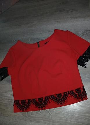 Топ красный
