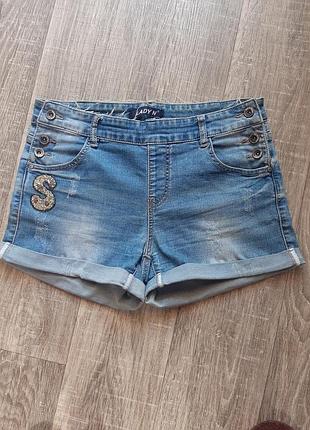 Шорты джинсовые