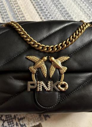 Сумка pinko puff чорна