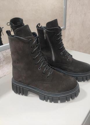 Ботинки берцы женские, зимние, разные цвета