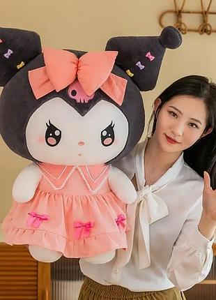 Куроми 50 см мягкая игрушка аниме хеллоу китти kuromi hello kitty sanrio арт 37
