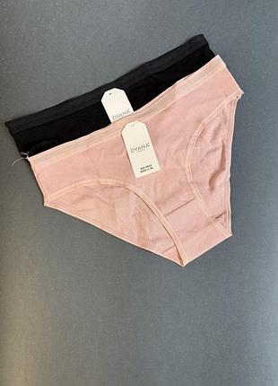 Набір бавовняних трусиків в рубчик, 2 шт