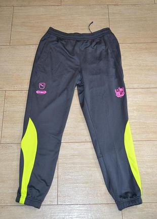 Puma king l спортивні футбольні теплі штани оригінал port vale