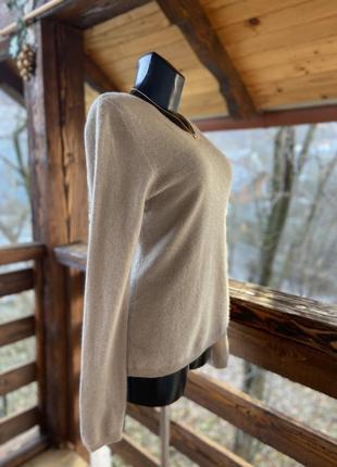 Стильний фірмовий якісний натуральний кашеміровий светр4 фото