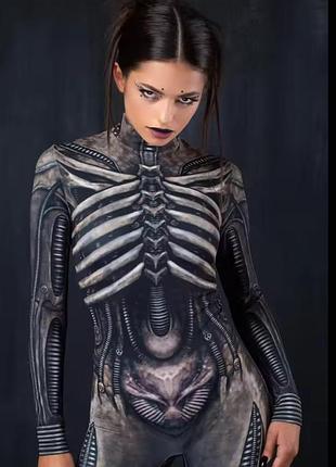 Xenomorph costume - badinka комбінезон скелет до halloween