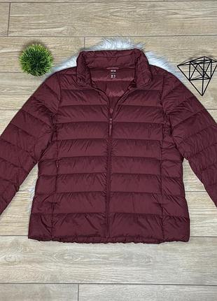 Жіноча куртка пуховик uniqlo l оригінал