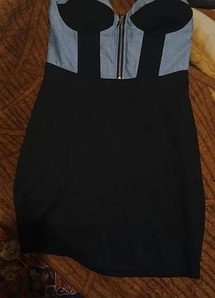 Мини платье размер m