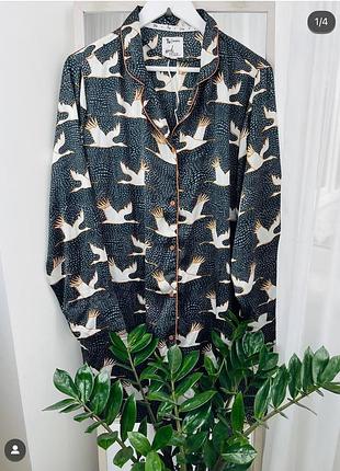 Европа🇪🇺 tu. фірмова домашня сукня-сорочка