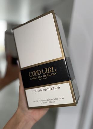 Шлейфові парфуми оригінал туфелька good girl✨carolina herrera парфюм