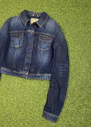 Джинсовка джинсова куртка guess жіноча розмір s