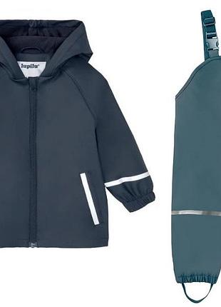 Костюм дощовик, грязепруф на флісі lupilu 110-116р