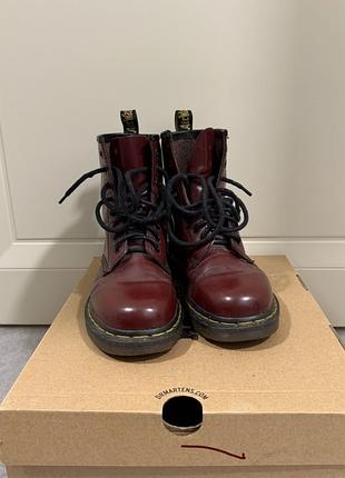 Dr. martens 1460 smooth бордові