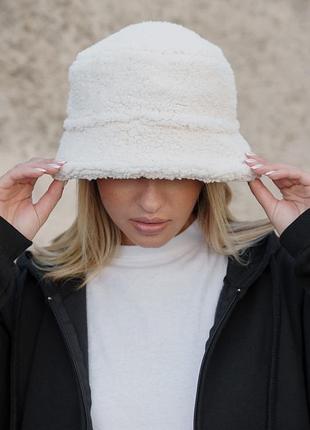 Женская утепленная панамка without kalush white man