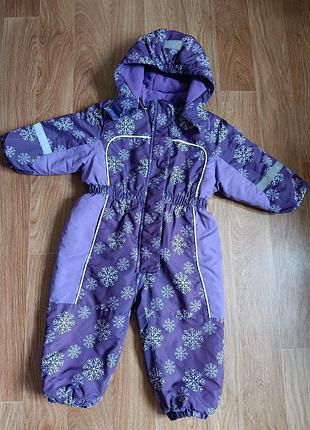 Комбинезон зимний на девочку