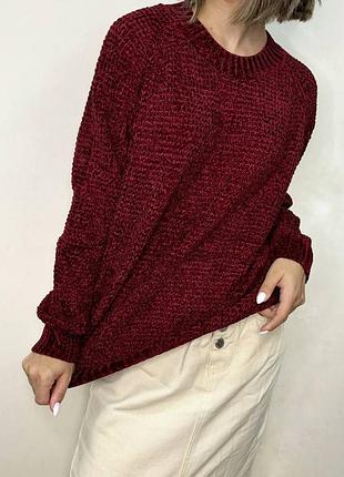 Велюрова вʼязана кофта 8