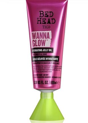 Tigi wanna glow hydrating jelly oil 100 мл