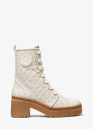 Ботильйони / ботинки michael kors corey stiefel cream