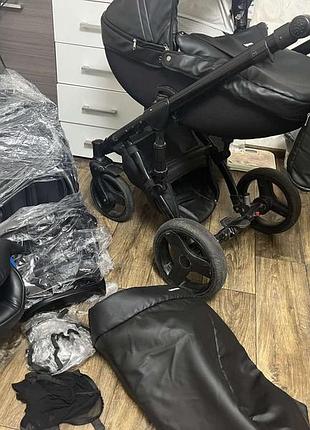 Візок 3 в 1, еко шкіра