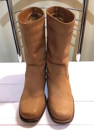 Демісезонні чоботи натуральна шкіра, bianco, розмір 37