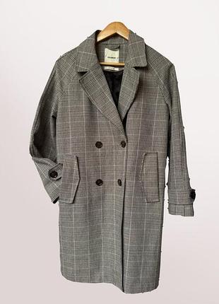 Пальто жіноче в клітинку осінь/весна