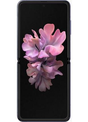 Смартфон samsung galaxy z flip (f700f) 256gb purple 6.7" dynamic amoled, snapdragon 855 plus, 256 гб/8 гб, 12+