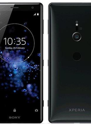 Смартфон sony xperia xz2 black 4/64gb 1sim 19/5мп 3180 маh ips 5.7"
