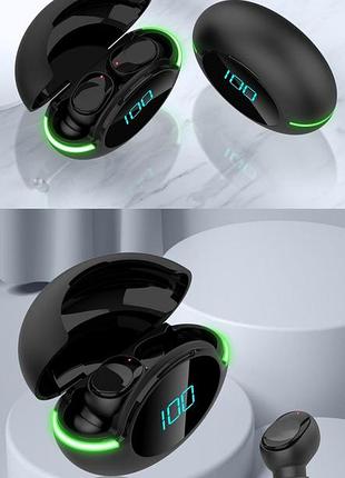 Беспроводные блютуз наушники y80 bluetooth наушники 5.1 tws с сенсорным управлением шумоподавление
