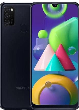 Смартфон samsung galaxy m21 4/64gb black 2 sim 6.4" exynos 9611 nfc 6000 mah