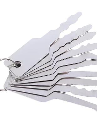 Набір інструментів для замків 10-в-1, набір інструментів для роботи із замками, набір ключів для ремонту