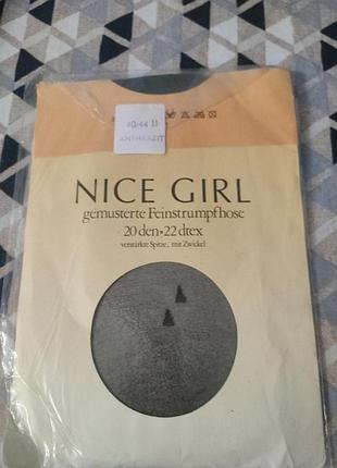 Колготы с рисунком 20 ден