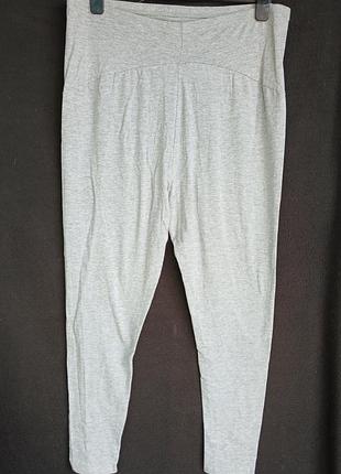 Лосины серые для беременных, xl